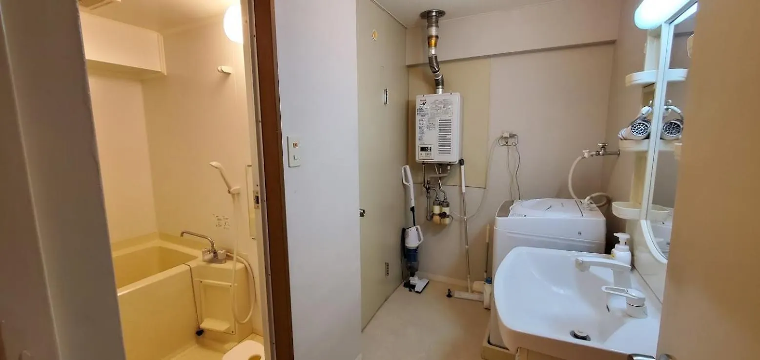 直前半額プライベート個室トイレバスタブ付民泊札幌市中心部でシンプルな滞在h203#2 Apartment Sapporo